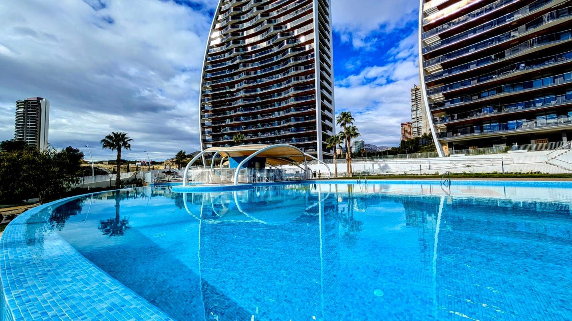 Sunset Waves Wow Apartment 베니돔 외부 사진